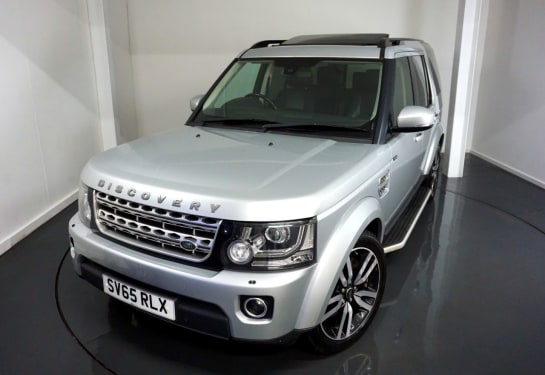 A null LAND ROVER DISCOVERY 4 3.0 SD V6 HSE Luxury SUV 5dr Diesel Auto-2 OWNER CAR-FINISHED IN INDUS SILV