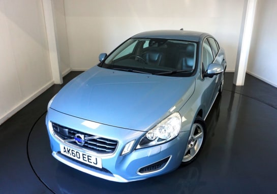 A null VOLVO S60 2.0 D3 SE Saloon 4dr Diesel Geartronic-HEATED BLACK LEATHER UPHOLSTERY-BLUE