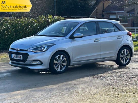 A null HYUNDAI I20 1.2 Blue Drive SE Hatchback 5dr Petrol Manual Euro 6 (s/s) (84 ps)