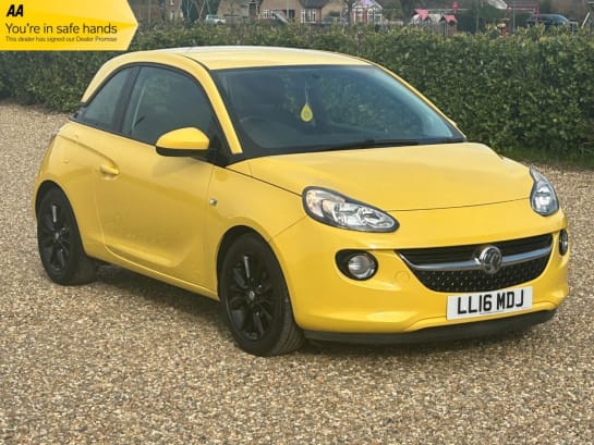 A null VAUXHALL ADAM 1.2i JAM Hatchback 3dr Petrol Manual Euro 6 (70 ps)