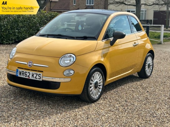 A null FIAT 500 1.2 Lounge Hatchback 3dr Petrol Manual Euro 4 (69 bhp)