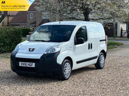 A null PEUGEOT BIPPER 1.3 HDi S Panel Van 3dr Diesel Manual FWD L1 H1 (124 g/km, 75 bhp)