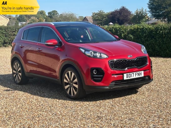 A 2017 KIA SPORTAGE 1.7 CRDi 3 SUV 5dr Diesel Manual Euro 6 (s/s) (114 bhp)