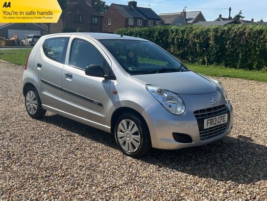 A 2013 SUZUKI ALTO 1.0 12V SZ Hatchback 5dr Petrol Manual Euro 5 (68 ps)