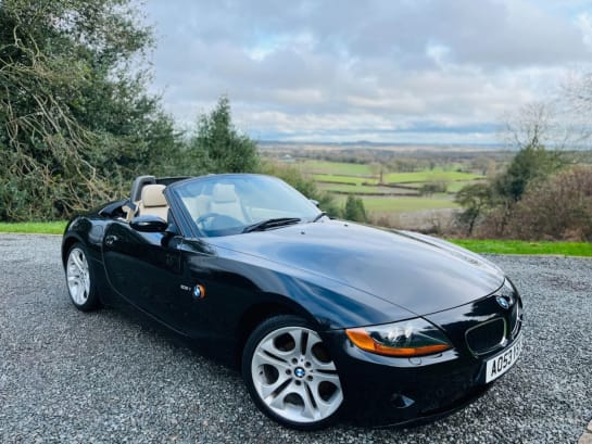 A 2003 BMW Z SERIES Z4 ROADSTER