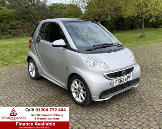 A null SMART FORTWO 0.8 CDI Passion Coupe 2dr Diesel SoftTouch Euro 5 (54 bhp)