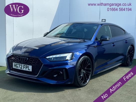 A null AUDI RS5 2.9 RS 5 SPORTBACK TFSI QUATTRO CARBON BLACK 5d 444 BHP