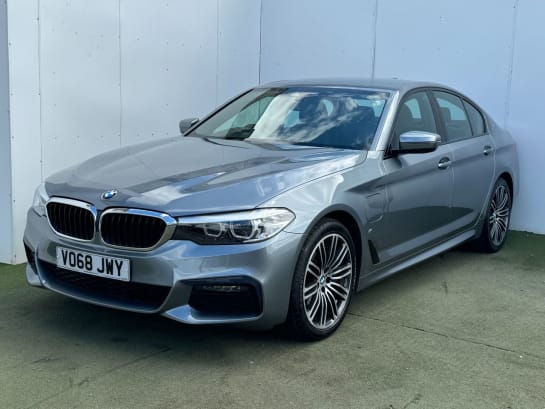 A 2018 BMW 5 SERIES 530E M SPORT