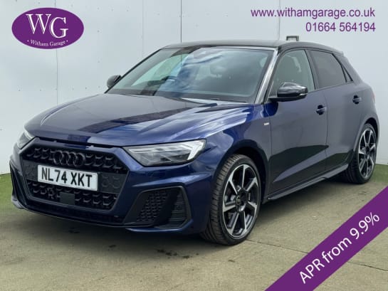 A 2024 AUDI A1 1.5 TFSI 35 Black Edition Sportback 5dr Petrol S Tronic Euro 6 (s/s) (150 p