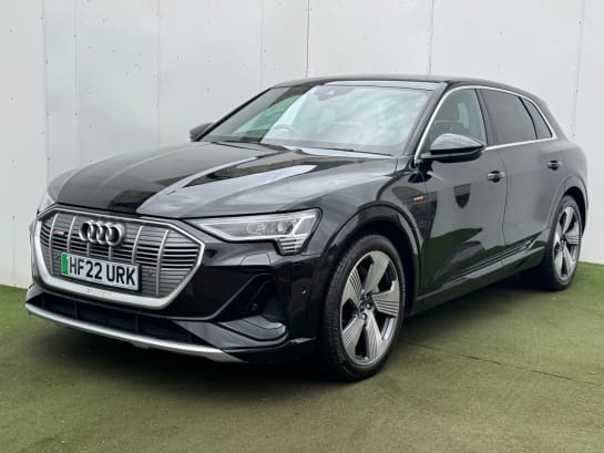 A null AUDI E-TRON 55 S line SUV 5dr Electric Auto quattro 95kWh (11kW Charger) (408 ps)