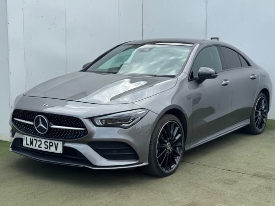 A null MERCEDES-BENZ CLA 1.3 CLA250e 15.6kWh AMG Line Night Edition (Premium Plus) Coupe 4dr Petrol