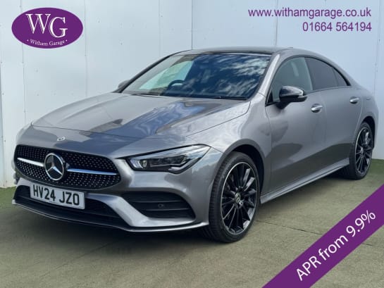 A null MERCEDES-BENZ CLA 1.3 CLA250e 15.6kWh AMG Line Night Edition (Premium Plus) Coupe 4dr Petrol