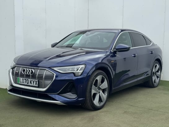 A null AUDI E-TRON 55 S line Sportback 5dr Electric Auto quattro 95kWh (408 ps)