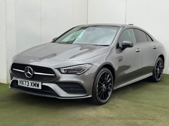 A null MERCEDES-BENZ CLA 1.3 CLA250e 15.6kWh AMG Line Night Edition (Premium Plus) Coupe 4dr Petrol