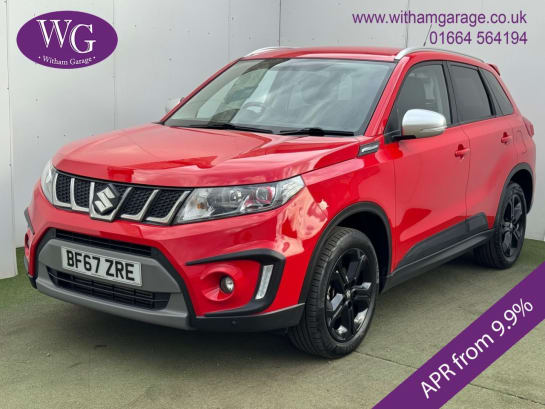 A 2017 SUZUKI VITARA 1.4 Boosterjet S SUV 5dr Petrol Manual ALLGRIP Euro 6 (s/s) (140 ps)