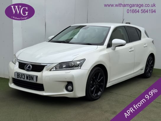 A 2013 LEXUS CT 200H 1.8 200h Premier Hatchback 5dr Petrol Hybrid CVT Euro 5 (s/s) (136 ps)
