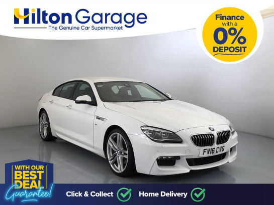 A null BMW 6 SERIES 3.0 640D M SPORT GRAN COUPE 4d AUTO 309 BHP HEATED SEATS & CRUISE CONTROL