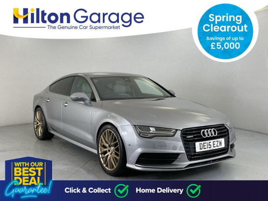 A null AUDI A7 3.0 SPORTBACK TDI QUATTRO BLACK EDITION 5d AUTO 268 BHP [TECHNOLOGY PACK NA
