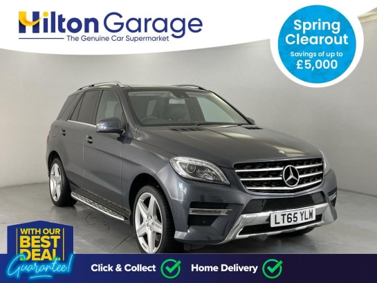 A 2015 MERCEDES M-CLASS ML250 BLUETEC AMG LINE PREMIUM