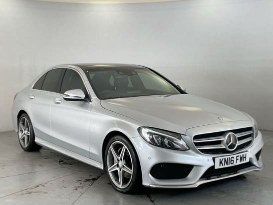 A 2016 MERCEDES C CLASS C200 D AMG LINE PREMIUM PLUS