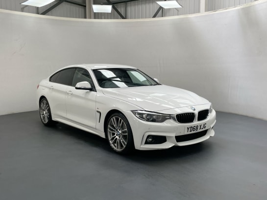 A null BMW 4 SERIES GRAN COUPE 2.0 420I M SPORT GRAN COUPE 4d AUTO 181 BHP [19" ALLOYS. SAT NAV. LEATHER]