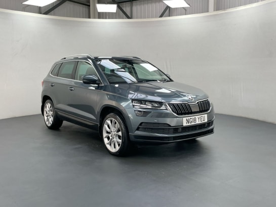 A null SKODA KAROQ 2.0 EDITION TDI SCR DSG 5d AUTO 148 BHP - PAN ROOF, SAT NAV, PRIVACY, 4WD