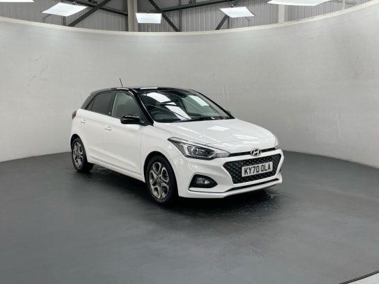 A null HYUNDAI I20 1.2 MPI PLAY 5d 83 BHP REAR PARK SENSORS, PRIVACY GLASS