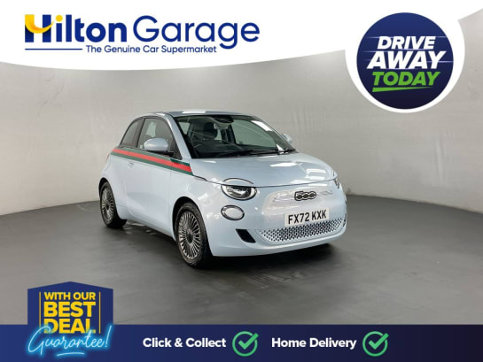 A null FIAT 500E 42kWh Icon Hatchback 3dr Electric Auto (118 ps) - Gucci Livery