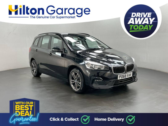 A null BMW 2 SERIES GRAN TOURER 1.5 218i Sport MPV 5dr Petrol Manual Euro 6 (s/s) (140 ps) BLACK SAPPHIRE +