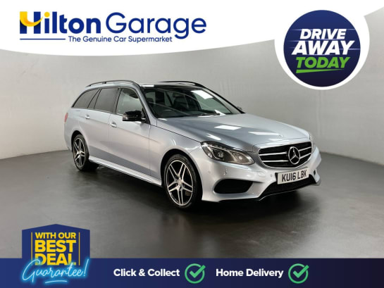 A null MERCEDES-BENZ E CLASS 2.1 E220 BlueTEC AMG Night Edition (Premium) Estate 5dr Diesel G-Tronic+ Eu