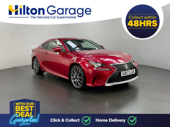 A null LEXUS RC 2.5 300h F Sport Coupe 2dr Petrol Hybrid E-CVT Euro 6 (s/s) (223 ps) PARKIN