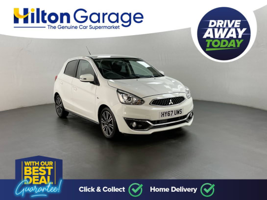 A null MITSUBISHI MIRAGE 1.2 Juro Hatchback 5dr Petrol Manual Euro 6 (s/s) (79 ps) - Heated Seats +