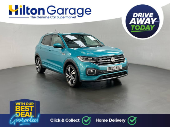 A null VOLKSWAGEN T-CROSS 1.0 TSI R-Line SUV 5dr Petrol DSG Euro 6 (s/s) (115 ps) PARKING SENSORS + S