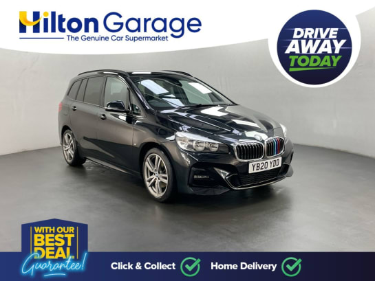 A null BMW 2 SERIES GRAN TOURER 1.5 218i M Sport MPV 5dr Petrol DCT Euro 6 (s/s) (140 ps) BLACK SAPPHIRE +