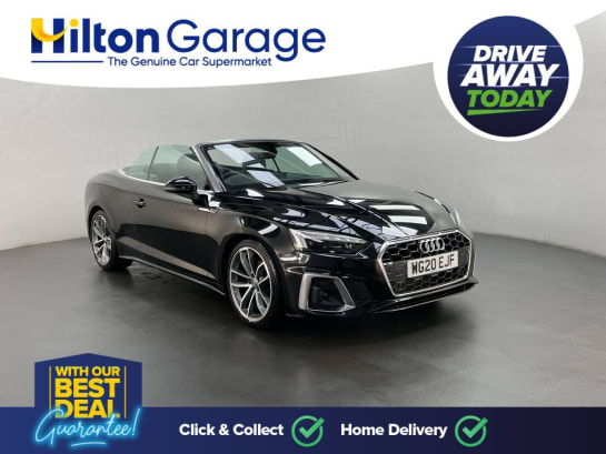 A null AUDI A5 CABRIOLET 2.0 TFSI 40 S line Convertible 2dr Petrol S Tronic Euro 6 (s/s) (190 ps) -