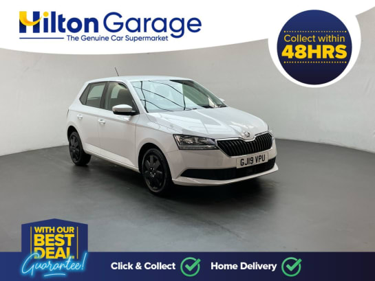 A null SKODA FABIA 1.0 S Hatchback 5dr Petrol Manual Euro 6 (s/s) (75 ps) 15IN ALLOY WHEELS +