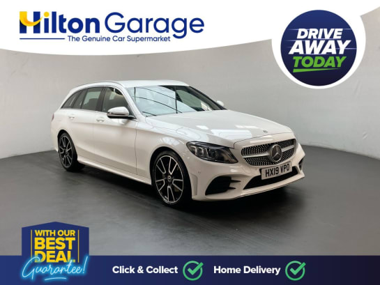 A 2019 MERCEDES C CLASS C 220 D AMG LINE PREMIUM