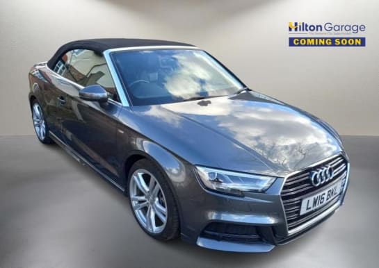 A null AUDI A3 CABRIOLET 1.4 TFSI CoD S line Convertible 2dr Petrol S Tronic Euro 6 (s/s) (150 ps) C