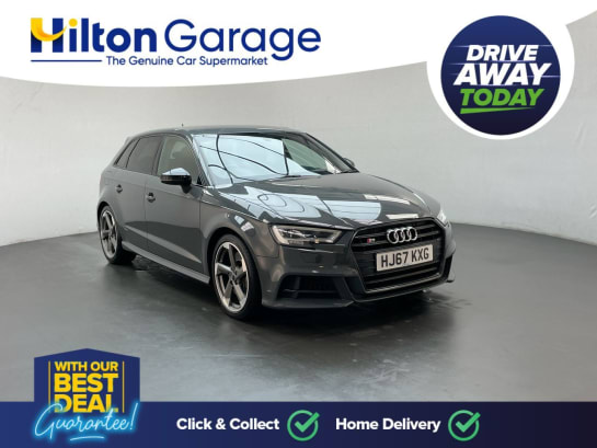 A null AUDI S3 2.0 TFSI Black Edition Sportback 5dr Petrol S Tronic quattro Euro 6 (s/s) (