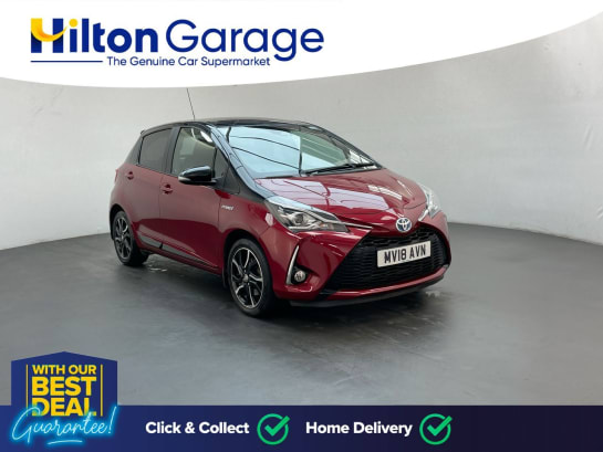 A null TOYOTA YARIS 1.5 VVT-h Grey Bi-Tone Hatchback 5dr Petrol Hybrid E-CVT Euro 6 (s/s) (100