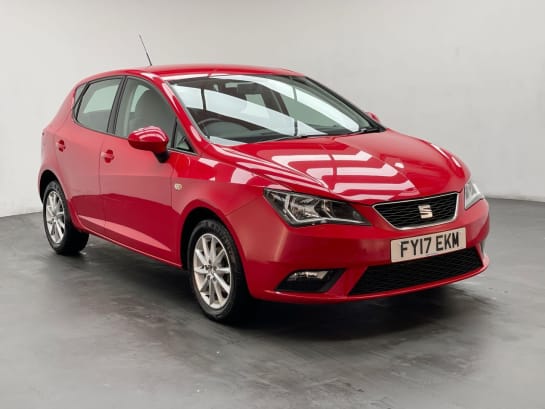 A null SEAT IBIZA 1.2 TSI SE Hatchback 5dr Petrol Manual Euro 6 (90 ps) AIR CONDITIONING+BLUE