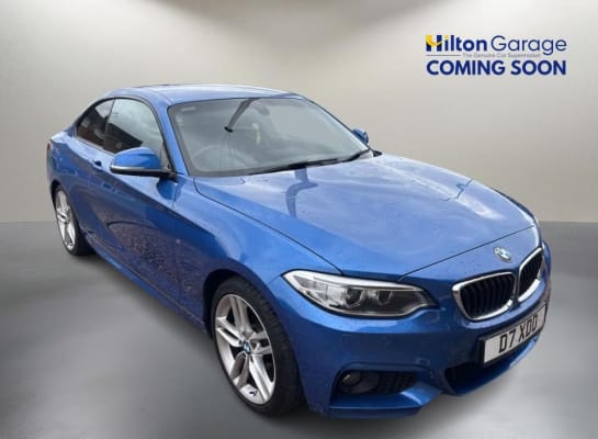 A null BMW 2 SERIES 1.5 218i M Sport Coupe 2dr Petrol Manual Euro 6 (s/s) (136 ps) DAKOTA LEATH