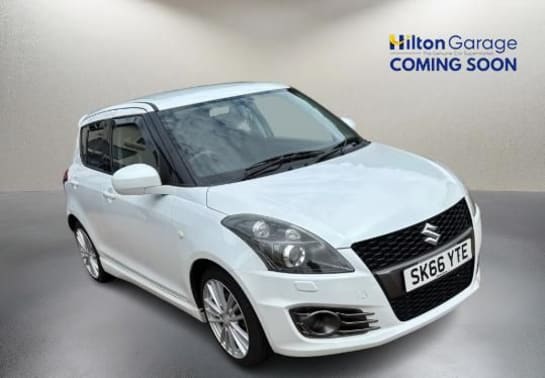 A null SUZUKI SWIFT 1.6 Sport Hatchback 5dr Petrol Manual Euro 6 (SNav) (136 ps) BLUETOOTH+NAVI
