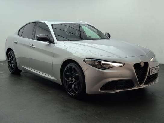 A null ALFA ROMEO GIULIA 2.0T Nero Edizione Saloon 4dr Petrol Auto Euro 6 (s/s) (200 ps) LANE DEPART