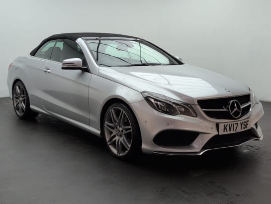 A null MERCEDES-BENZ E CLASS 2.1 E220d AMG Line Edition (Premium) Cabriolet 2dr Diesel G-Tronic+ Euro 6