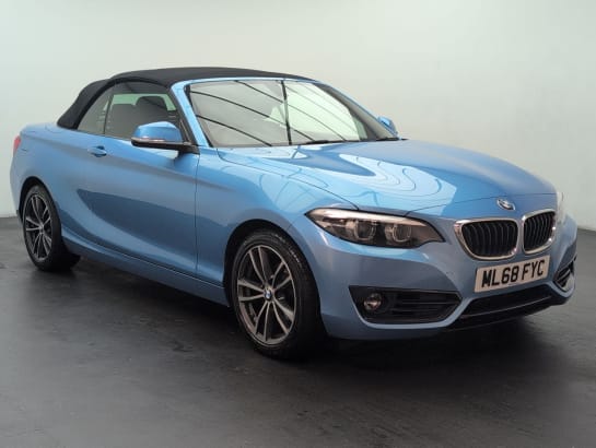 A null BMW 2 SERIES 1.5 218i GPF Sport Convertible 2dr Petrol Auto Euro 6 (s/s) (136 ps) BLUETO
