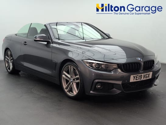 A null BMW 4 SERIES 2.0 420i GPF M Sport Convertible 2dr Petrol Auto Euro 6 (s/s) (184 ps) HEAT