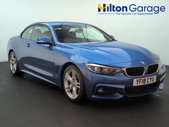 A null BMW 4 SERIES 2.0 420i M Sport Convertible 2dr Petrol Auto Euro 6 (s/s) (184 ps) DAKOTA L