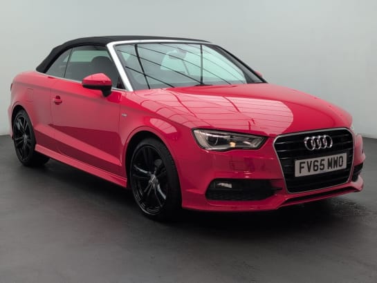 A null AUDI A3 CABRIOLET 2.0 TDI S line Convertible 2dr Diesel Manual Euro 6 (s/s) (Nav) (150 ps) FR