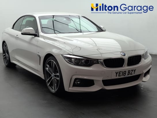 A null BMW 4 SERIES 2.0 420d M Sport Convertible 2dr Diesel Auto Euro 6 (s/s) (190 ps) - SAT NA